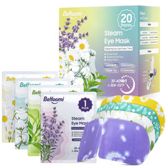 BeHoomi front packaging showing 20-pack and easy travel convenience