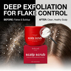 Bekynd Scrub in hand application dispensing product, illustrates easy massage and spreadability