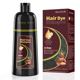 BELEZALIB front packaging showing chestnut brown color and instructions benefit