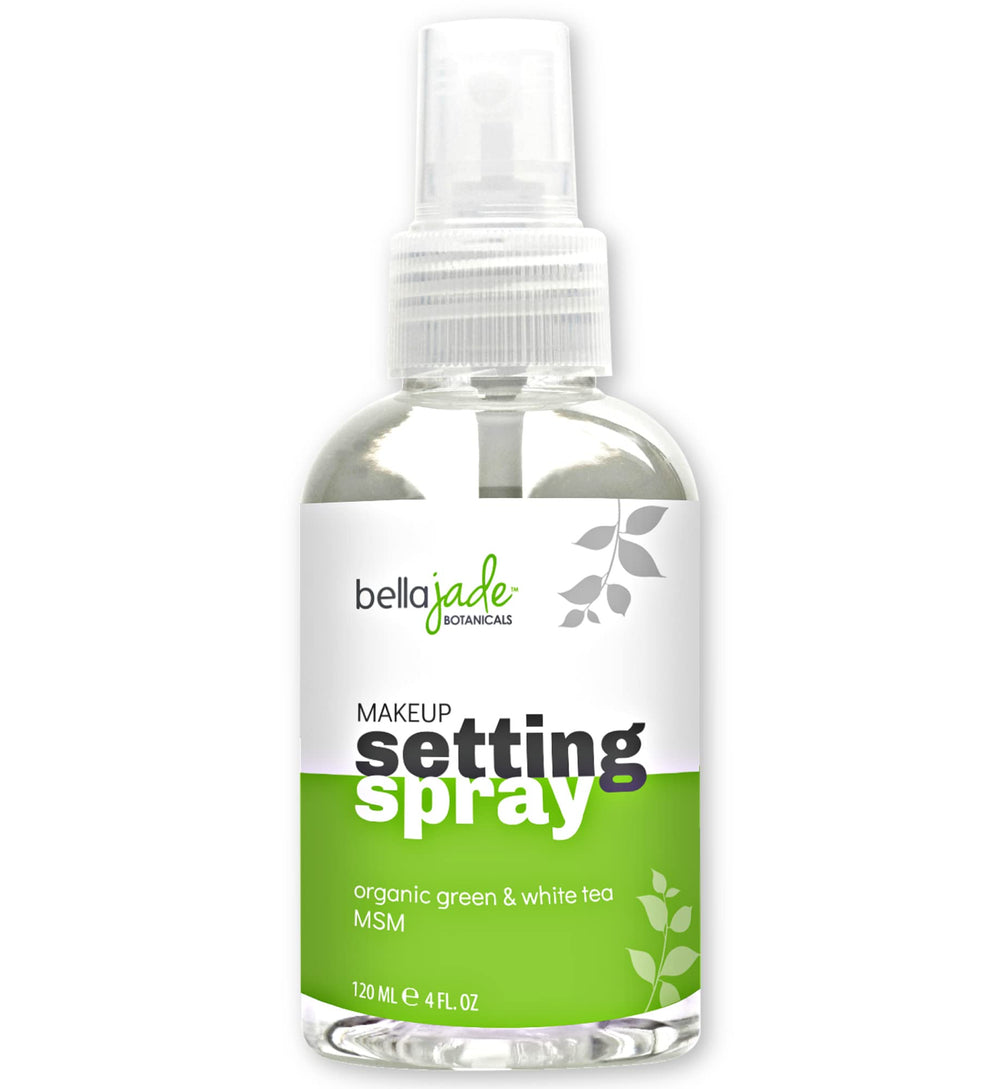 Bella Jade front bottle showing 4 oz packaging and dewy finish benefit