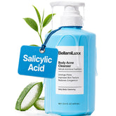 BellamiLuxx front bottle showing product and clear benefits