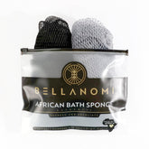 Bellanomi front packaging showing two-color 45-inch scrubbers and benefits