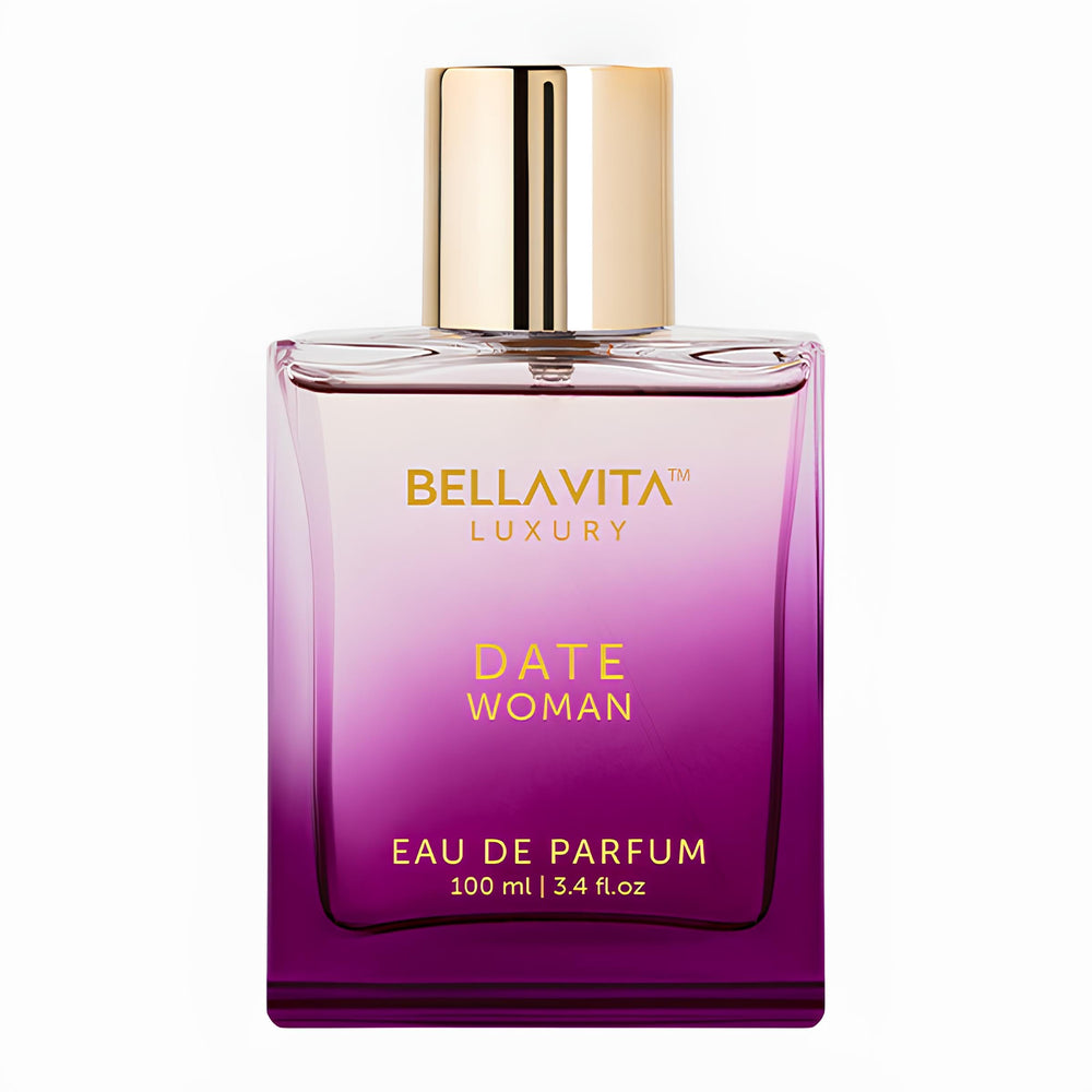 Bella Vita Luxury front bottle view showing elegant packaging and wearable scent