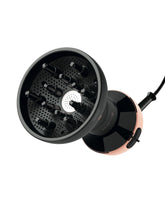 Bellissima Diffon front view showing compact diffuser and ergonomic shape for easier styling