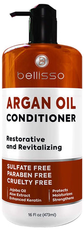 BELLISSO front bottle showing label and sulfate-free benefit
