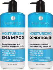 BELLISSO front packaging duo showing bottles and benefits