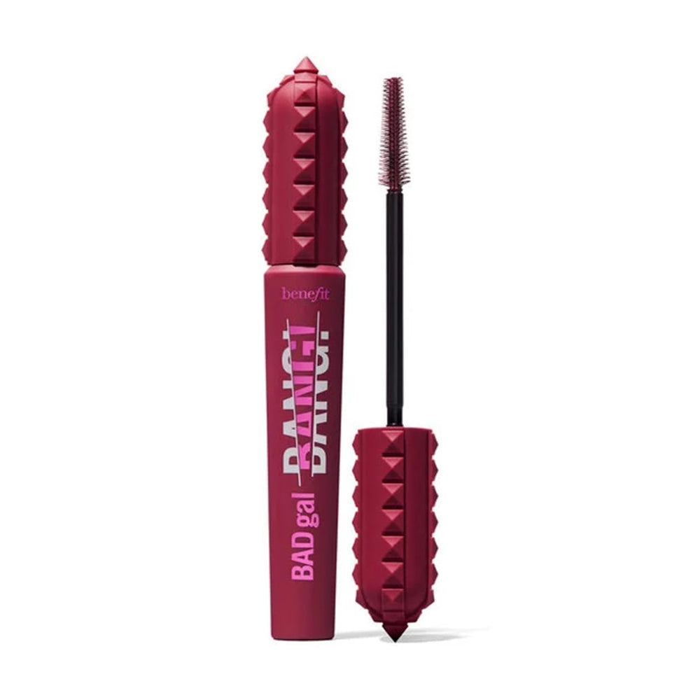 Benefit BADgal BANG Wild Plum tube front showing product packaging and shade benefit