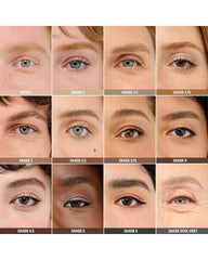 Benefit product in use on model demonstrating natural color and groomed brow benefit