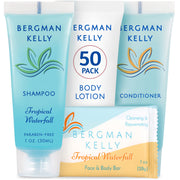 Bergman Kelly front packaging showing full Tropical Waterfall set, highlights convenience
