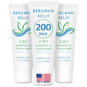 BERGMAN KELLY front packaging showing white tea scent and 1 fl oz size benefit