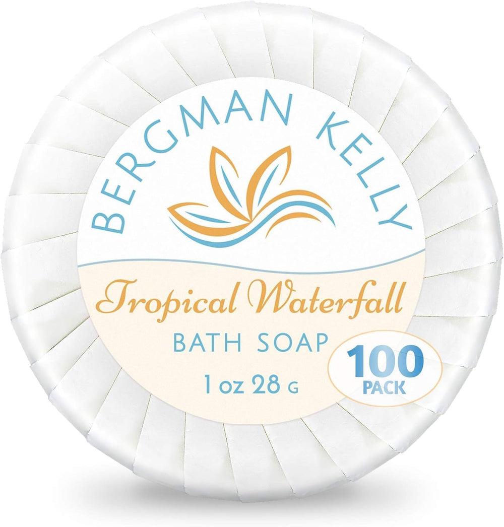 BERGMAN KELLY front packaging view showing 100-pack and branding, convenient bulk supply