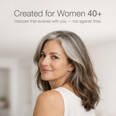 Better Not Younger texture in hand showing lightweight, residue-free finish