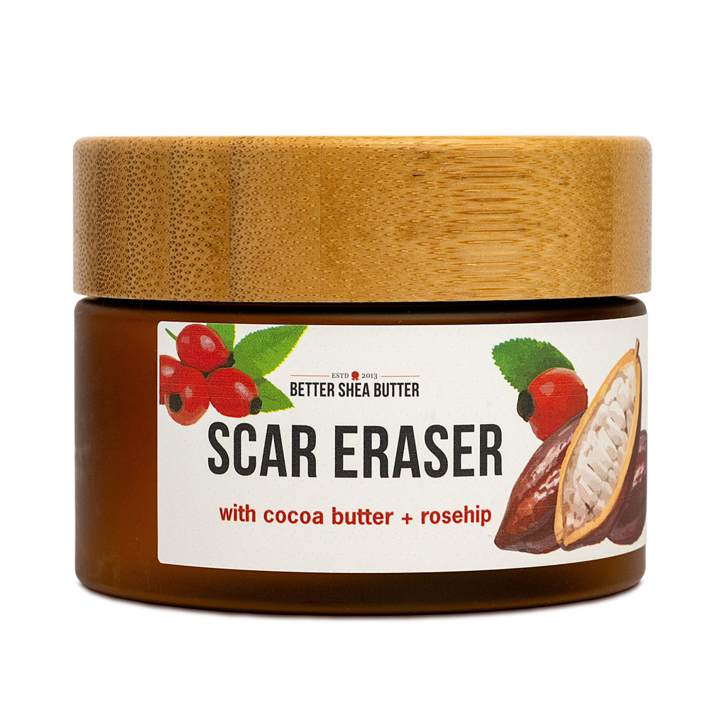Better Shea Butter jar front view showing packaging and moisturizing benefit