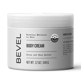 Bevel front packaging showing bottle and benefit of rich hydration