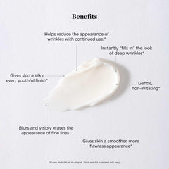 Beverly Hills MD texture close-up reveals lightweight formula that blurs lines
