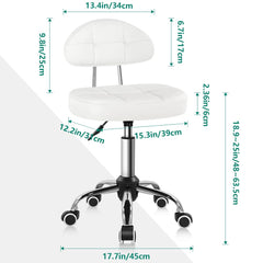 BFTOU seat profile highlighting square cushion and easy-to-clean surface