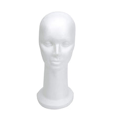 BHD BEAUTY front view foam head showing neutral display benefit