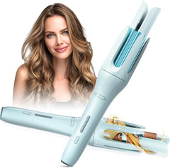 BILITOK curler front angle showing compact design and easy grip benefit
