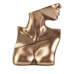 Billie Eilish front bottle view showing gilded design and display-ready look