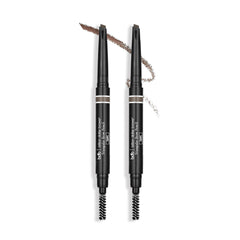 billion dollar brows front view of pencil and packaging showing precise triangular tip benefit