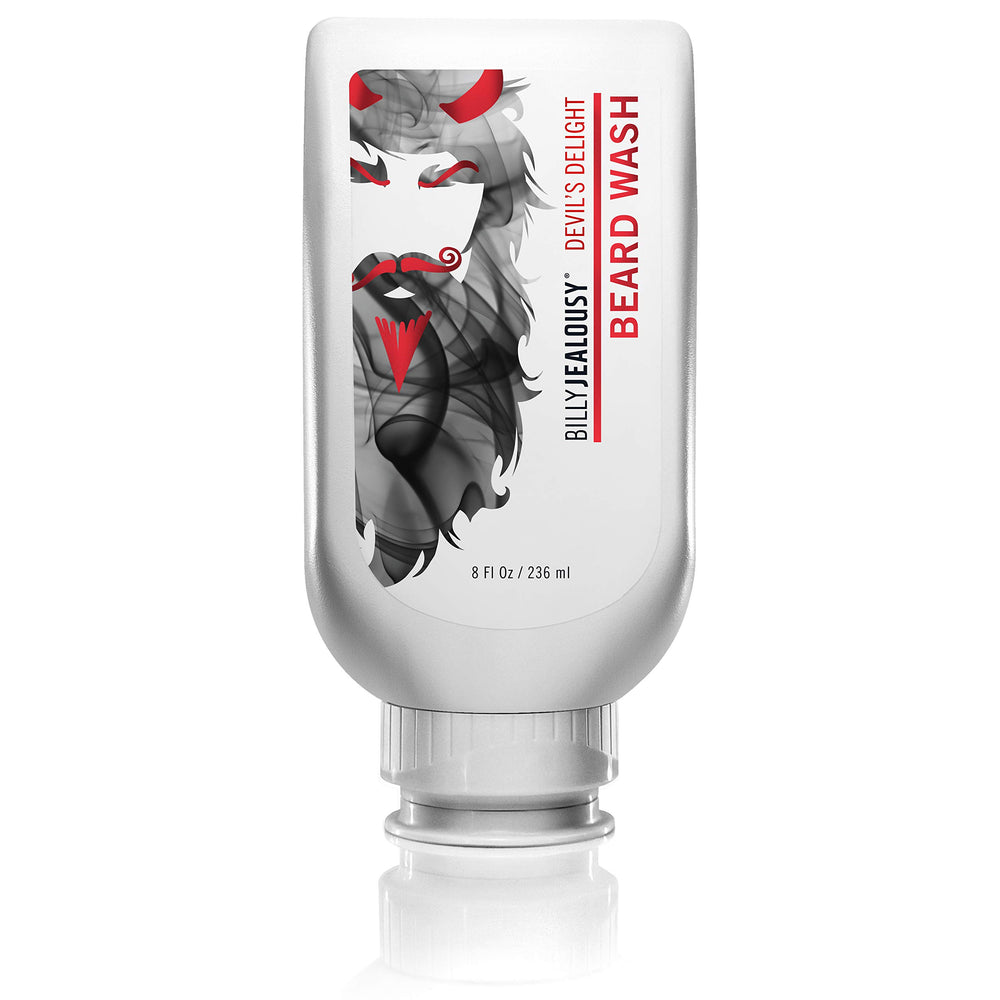 Billy Jealousy bottle front view showing label and scent benefit