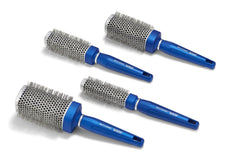 BIO IONIC brush in use during blow dry delivering faster drying and added volume