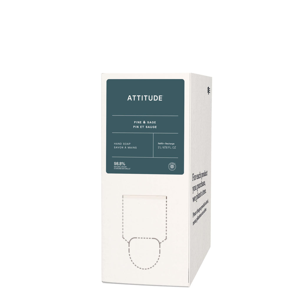 BIO SPECTRA ATTITUDE front bottle showing size and eco refill benefit