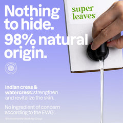 BIO SPECTRA ATTITUDE soap foam texture close-up for gentle cleansing benefit