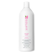 Biolage front bottle showing product and benefits