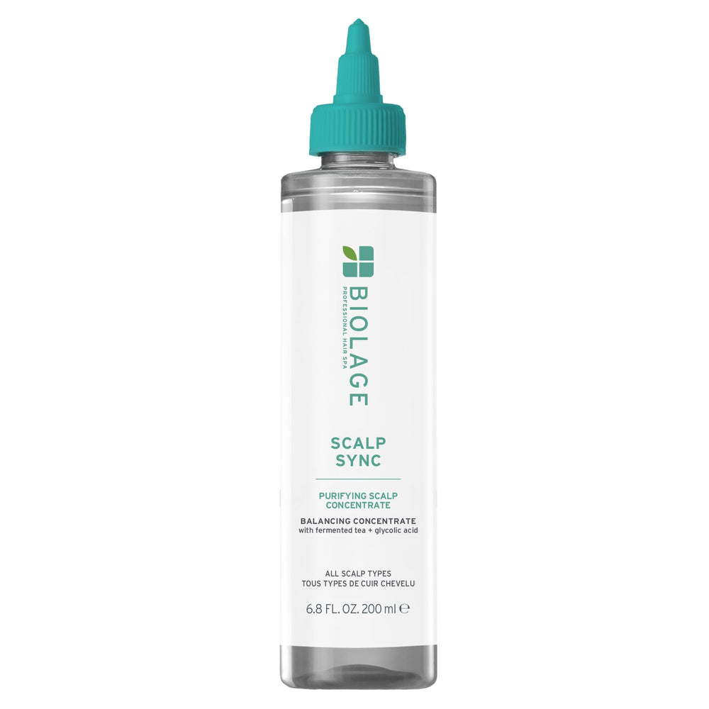Biolage bottle front view showing concentrate and calming benefit