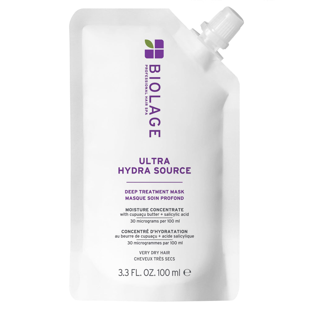 Biolage front packaging showing jar and product branding with clear benefit