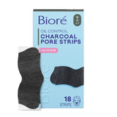 Bioré front packaging showing charcoal pore strips and product count benefit