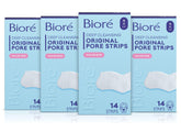Biore front packaging showing 14-count 4pk and clear product benefits