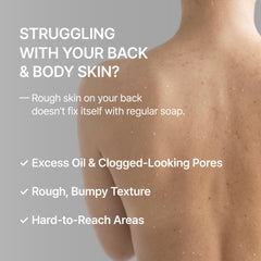 Biorga label close-up highlighting BHA LHA PHA active ingredients and clinical claim