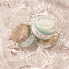 BIOSSANCE 6.7 fl oz jar next to hand showing accurate scale