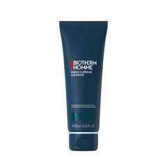 Biotherm Force Supreme cleanser front packaging showing product benefits