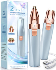 bissuuy front view compact trimmer showing travel-ready convenience