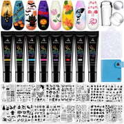 Biutee front packaging showing complete nail stamping kit benefits