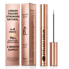 BIYSBER front packaging showing product and benefit for healthier-looking lashes