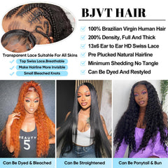 BJVT deep wave texture closeup showing soft bounce and defined waves