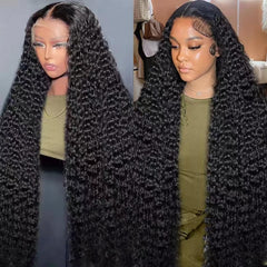 BJVT front lace frontal showing natural hairline and realistic parting benefit