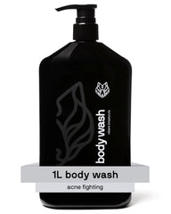 Black Wolf front packaging shows 1L bottle and benefits clear