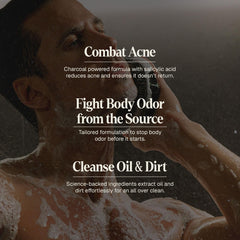 Black Wolf lather texture closeup demonstrates deep-clean foam