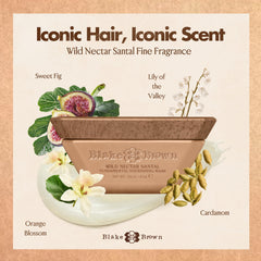 BLAKE BROWN applying mask to wet hair demonstrating detangling benefit