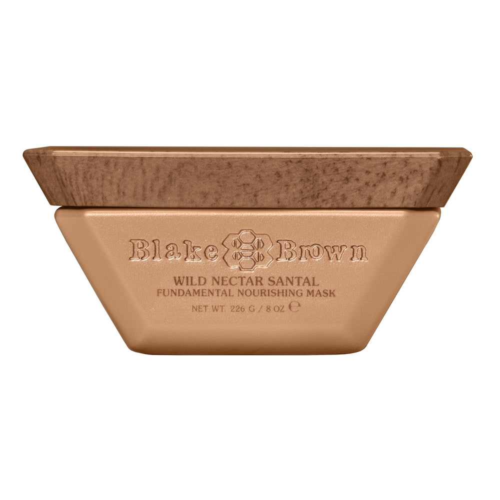 BLAKE BROWN front packaging showing the nourishing mask and label benefits