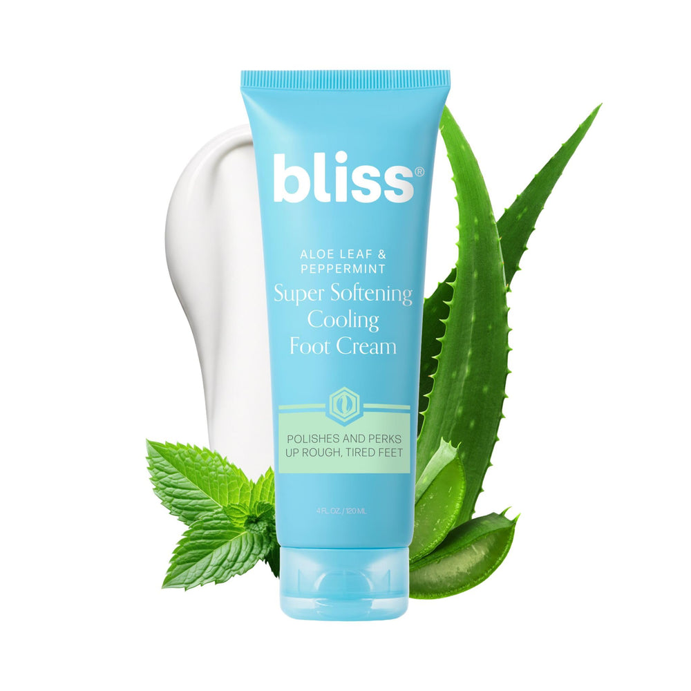 Bliss front packaging showing 4 fl oz tube and label, clear product identification and benefits