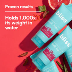 Bliss cream texture close-up highlighting rich non-greasy hydration