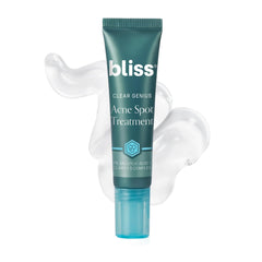 Bliss front packaging shot showing tube and clear treatment benefits