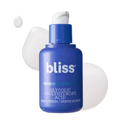 Bliss front packaging of serum showing bottle and branding for easy identification and trust