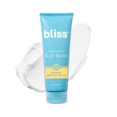 Bliss jar front view showing lemon and sage scent and neat packaging benefit